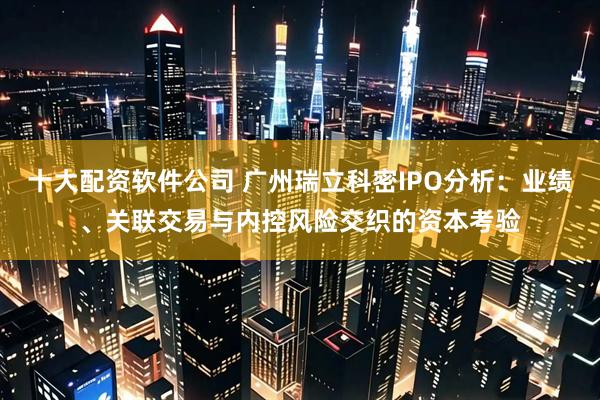 十大配资软件公司 广州瑞立科密IPO分析：业绩、关联交易与内控风险交织的资本考验