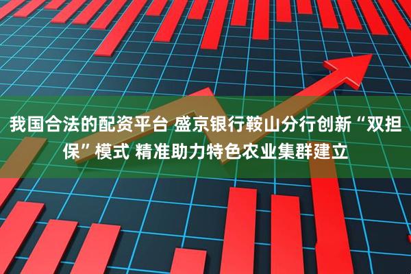 我国合法的配资平台 盛京银行鞍山分行创新“双担保”模式 精准助力特色农业集群建立