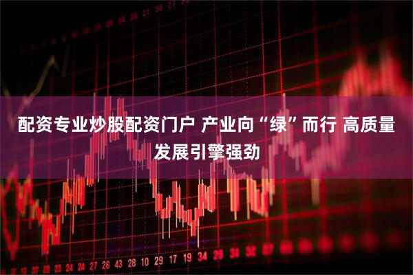 配资专业炒股配资门户 产业向“绿”而行 高质量发展引擎强劲